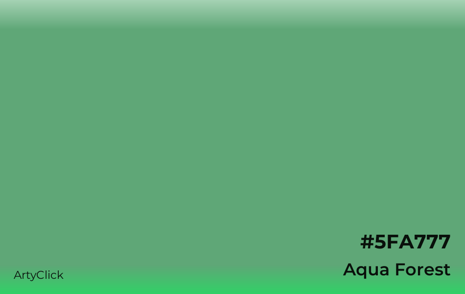 Aqua Forest #5FA777