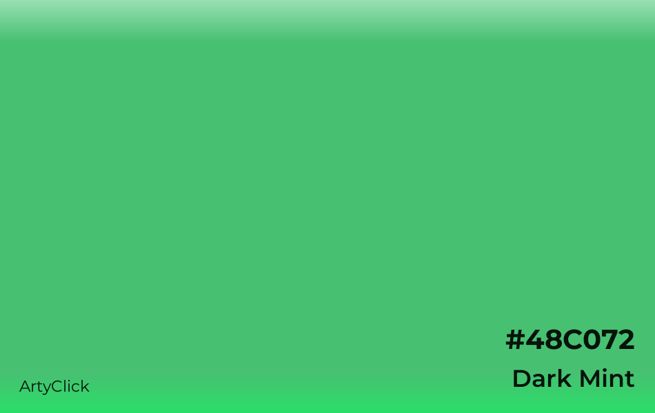 Dark Mint #48C072